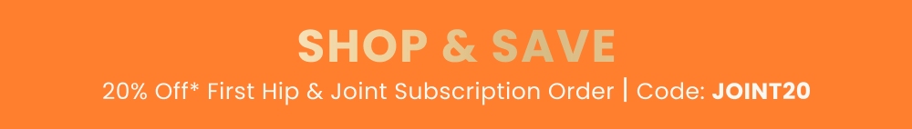 shop and save. 20 percent off first and joint subscription order